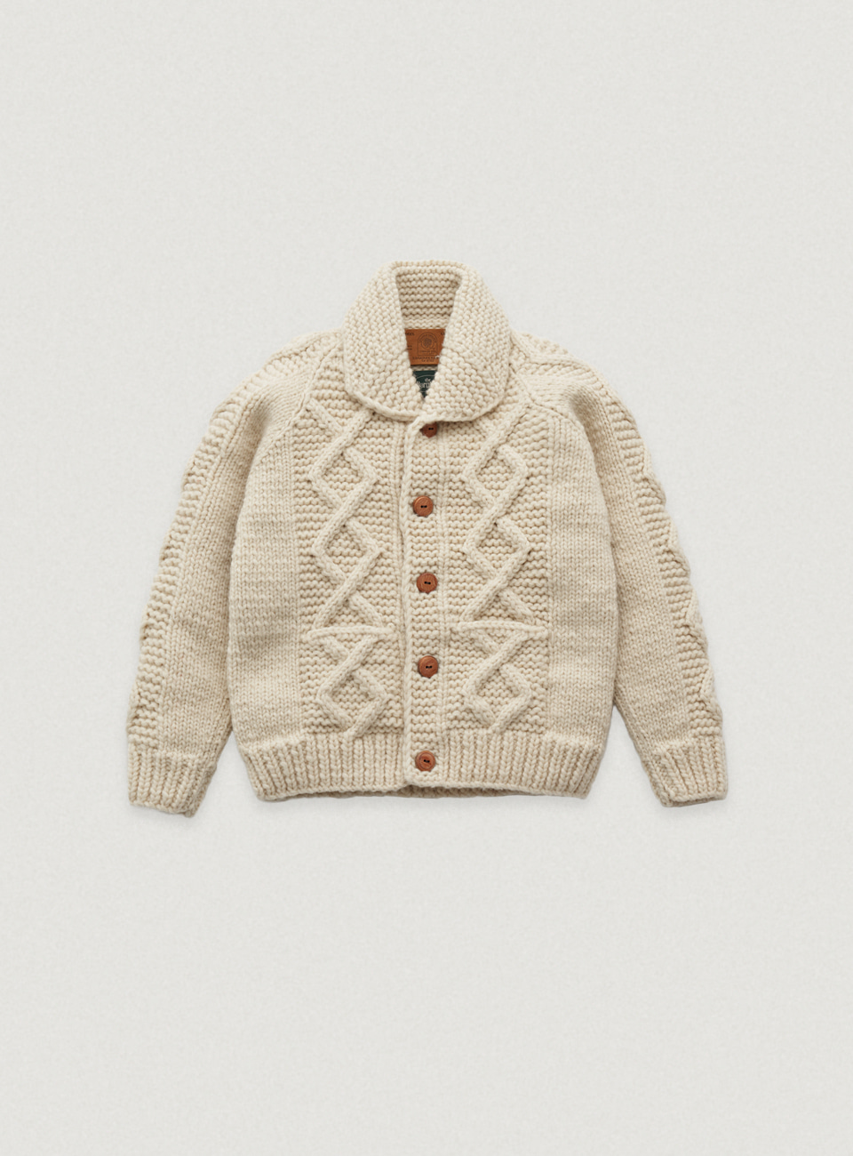 [Canadian Sweater Company x The Barnnet] Maple Hand Knit Cardigan
