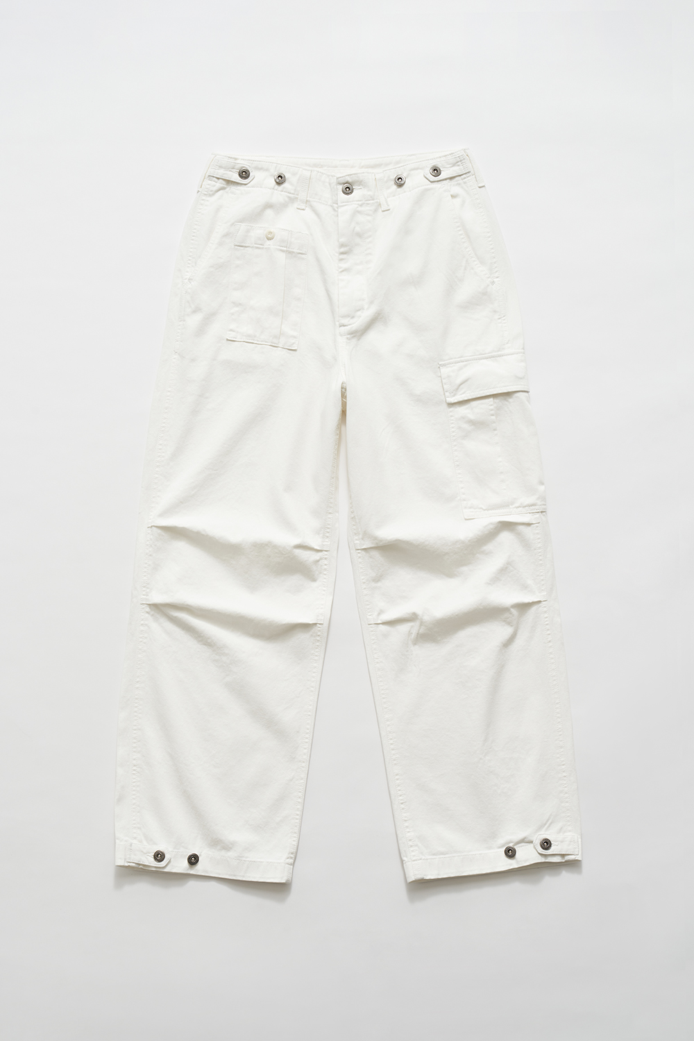 White Desert Cargo Pants
