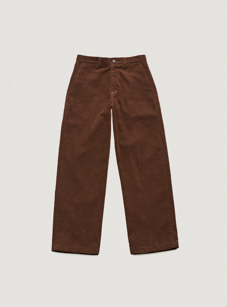 Brown Furrow Corduroy Pants