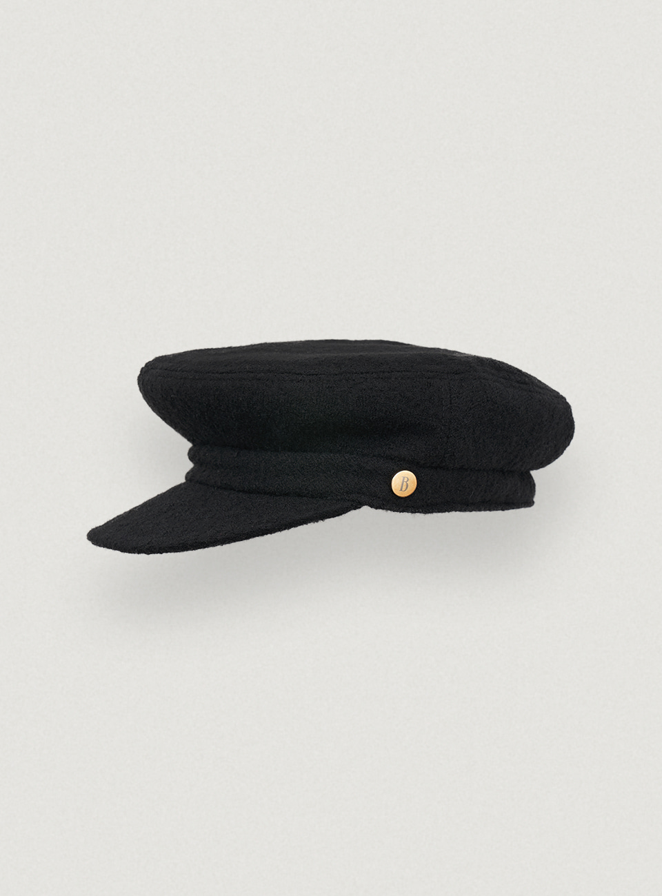 Black Margot Wool Hat by STYLEM