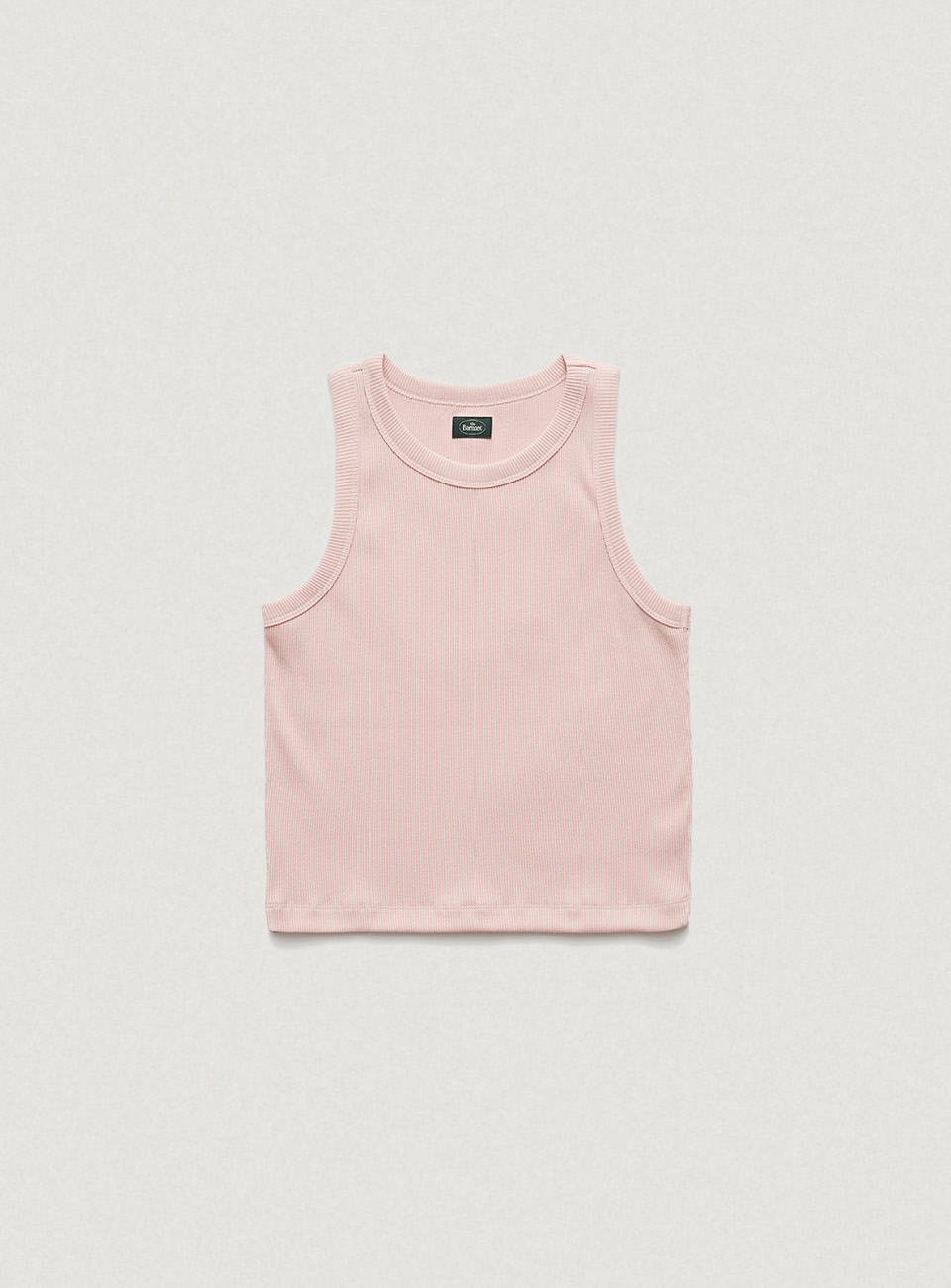Pink Essential Ribbed Tank Top