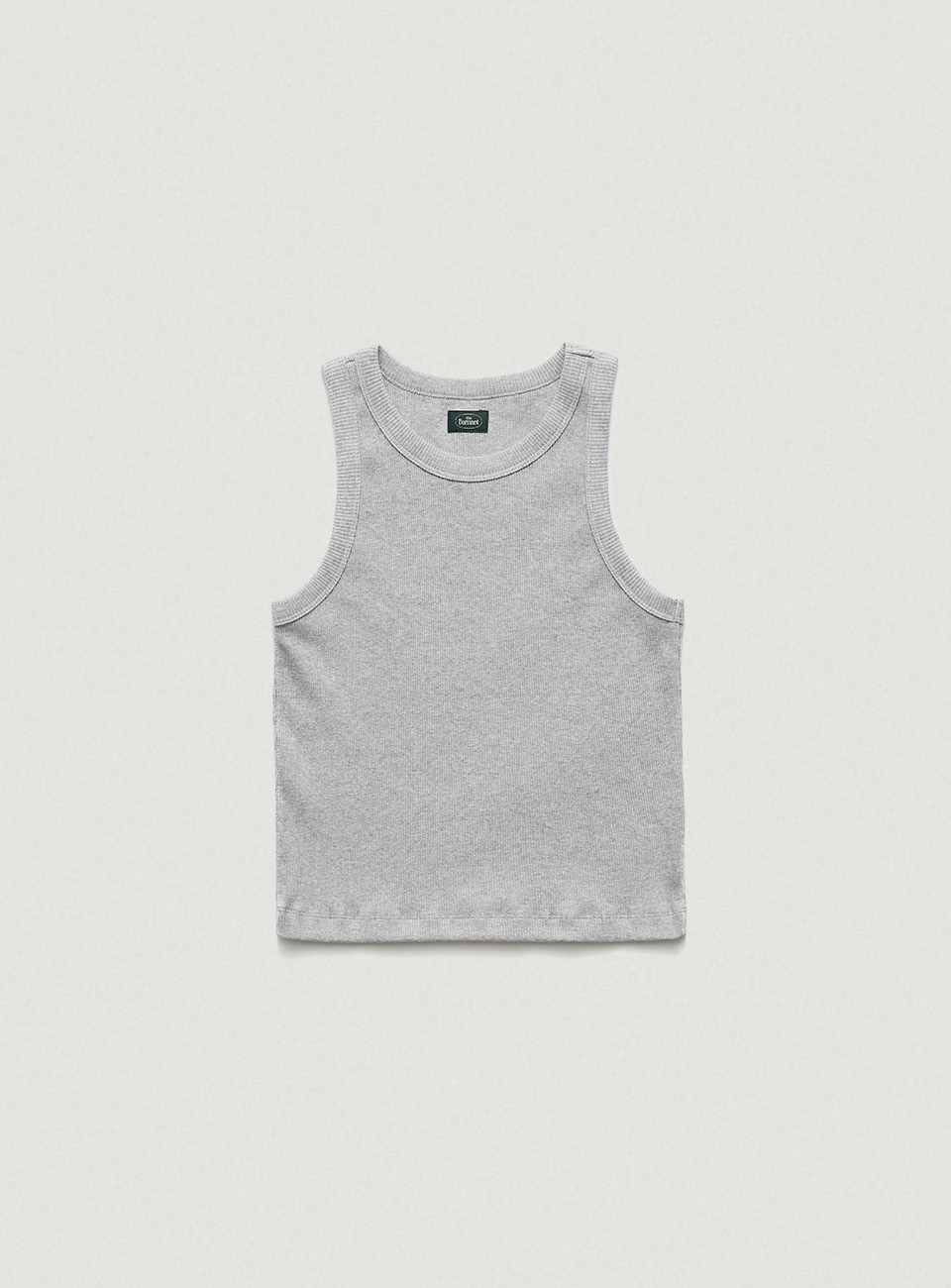 [6/5 14:00 Open] Grey Essential Ribbed Tank Top