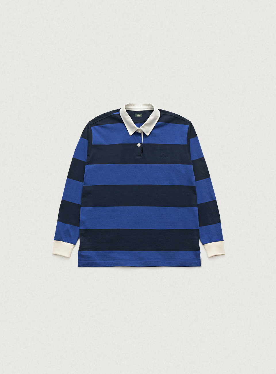 Men’s Blue Classic Striped Rugby Shirt