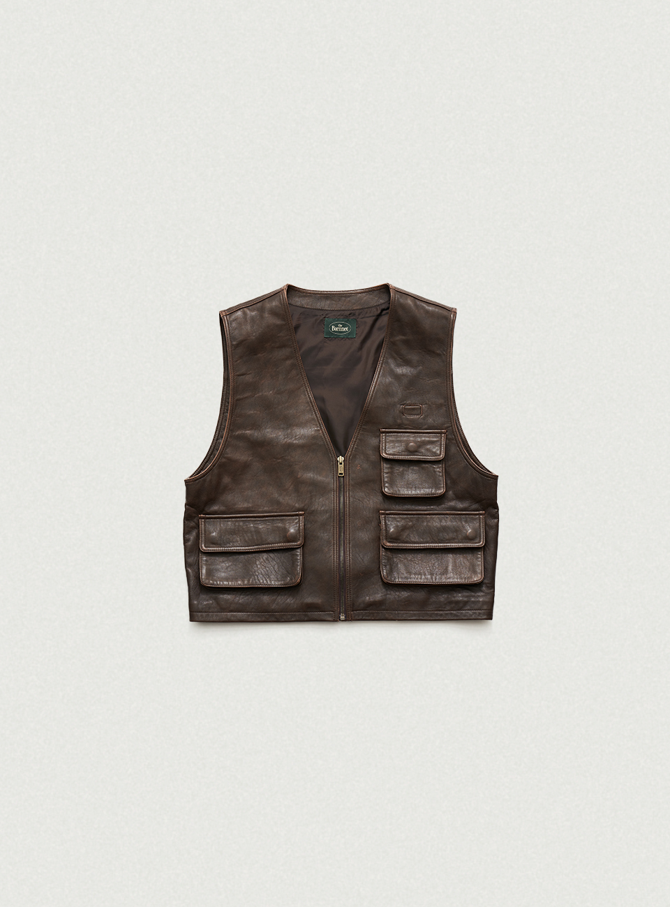 Dave Leather Vest