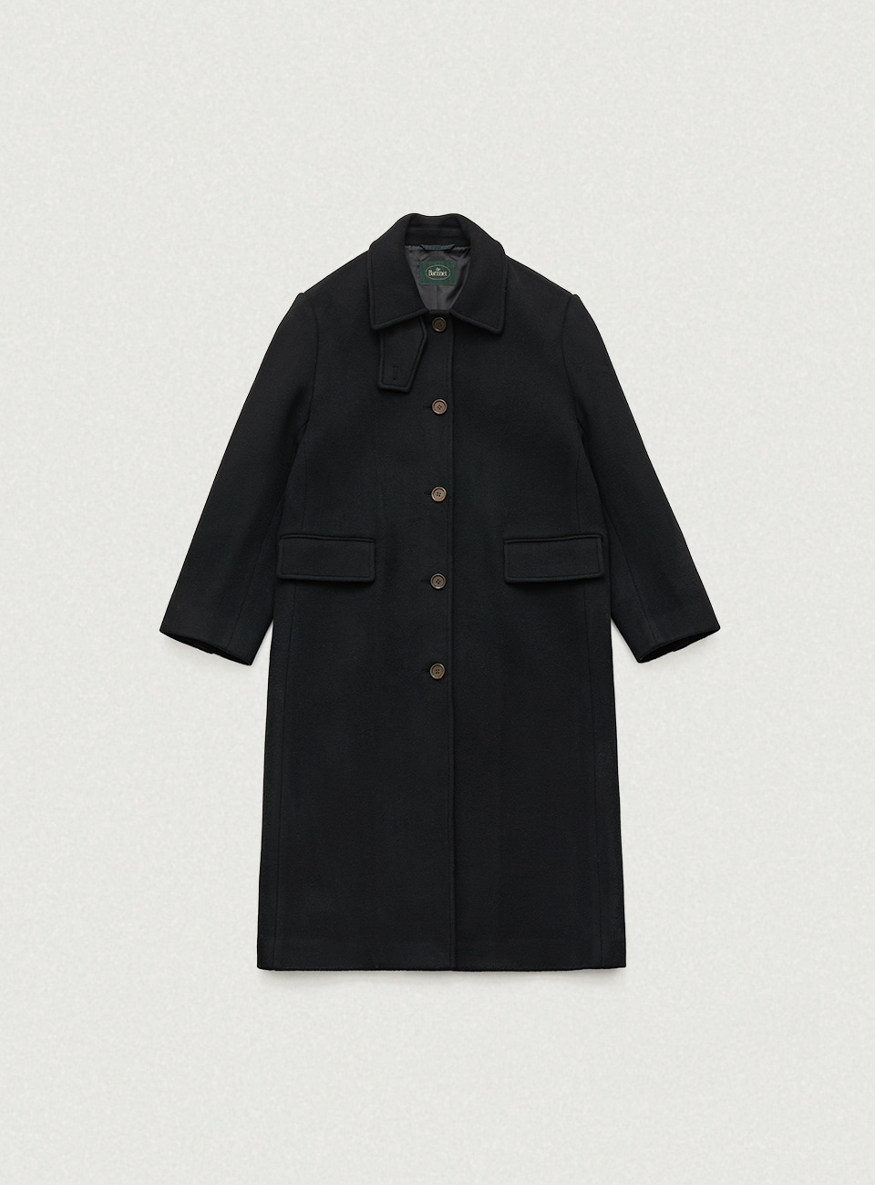 Black Aalto Mac Coat