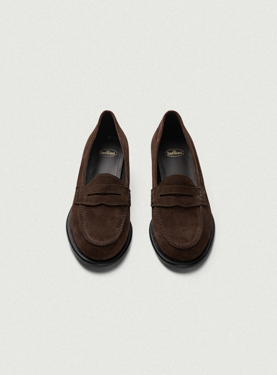 Brown Suede Penny Loafers by GRUPPO MASTROTTO